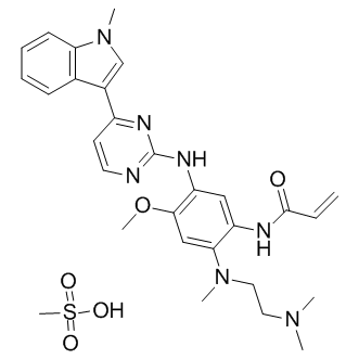 AZD-9291 mesylate (Osimertinib，Mereletinib)