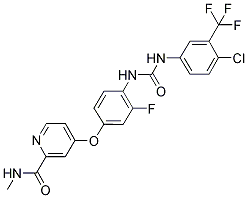 Regorafenib (BAY73-4506,Fluoro-Sorafenib)