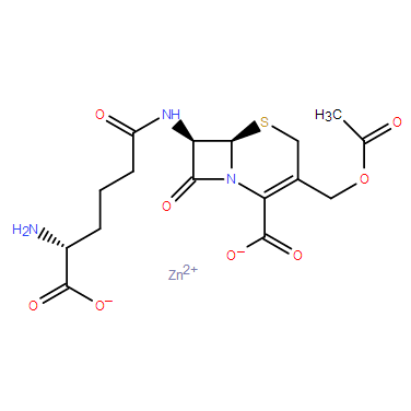 Cephalosporin C zinc salt