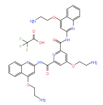 Pyridostatin trifluoroacetate salt