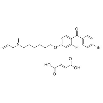 Ro 48-8071 fumarate