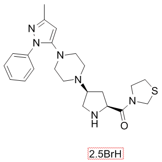 Teneligliptin hydrobromide